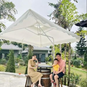 Ô dù hòa phát lệch tâm vuông 2m5